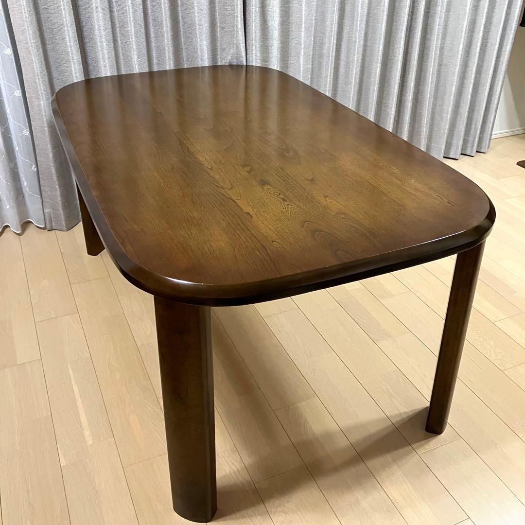 【地域限定送料無料】TOA日本製アンティークダイニングテーブル幅150cm