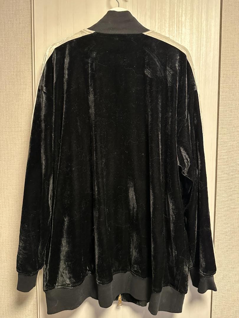 MIO YASHIRO L'ATELIER ベロアジャージビッグシルエット　黒