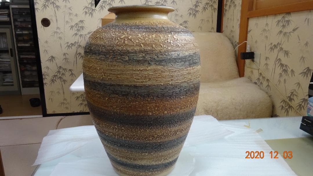 信楽焼 花瓶【超高級品】