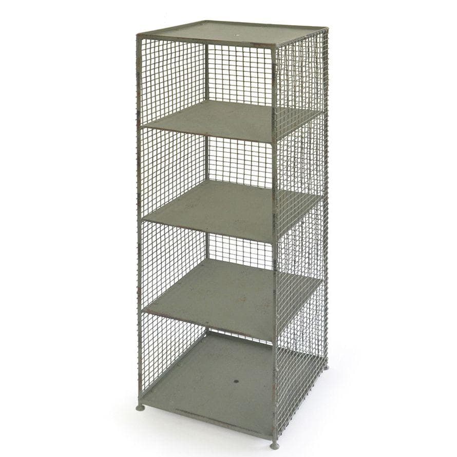 ディスプレイ　スチールラック　幅２２ｃｍ　メッシュ