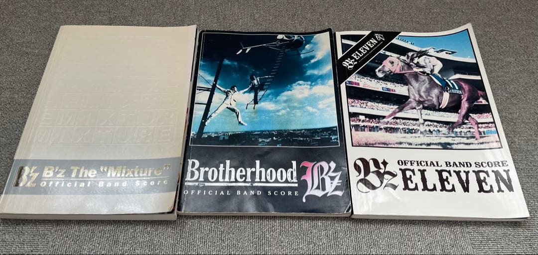 B’zバンドスコア Pleasure Treasure Mixture 5冊