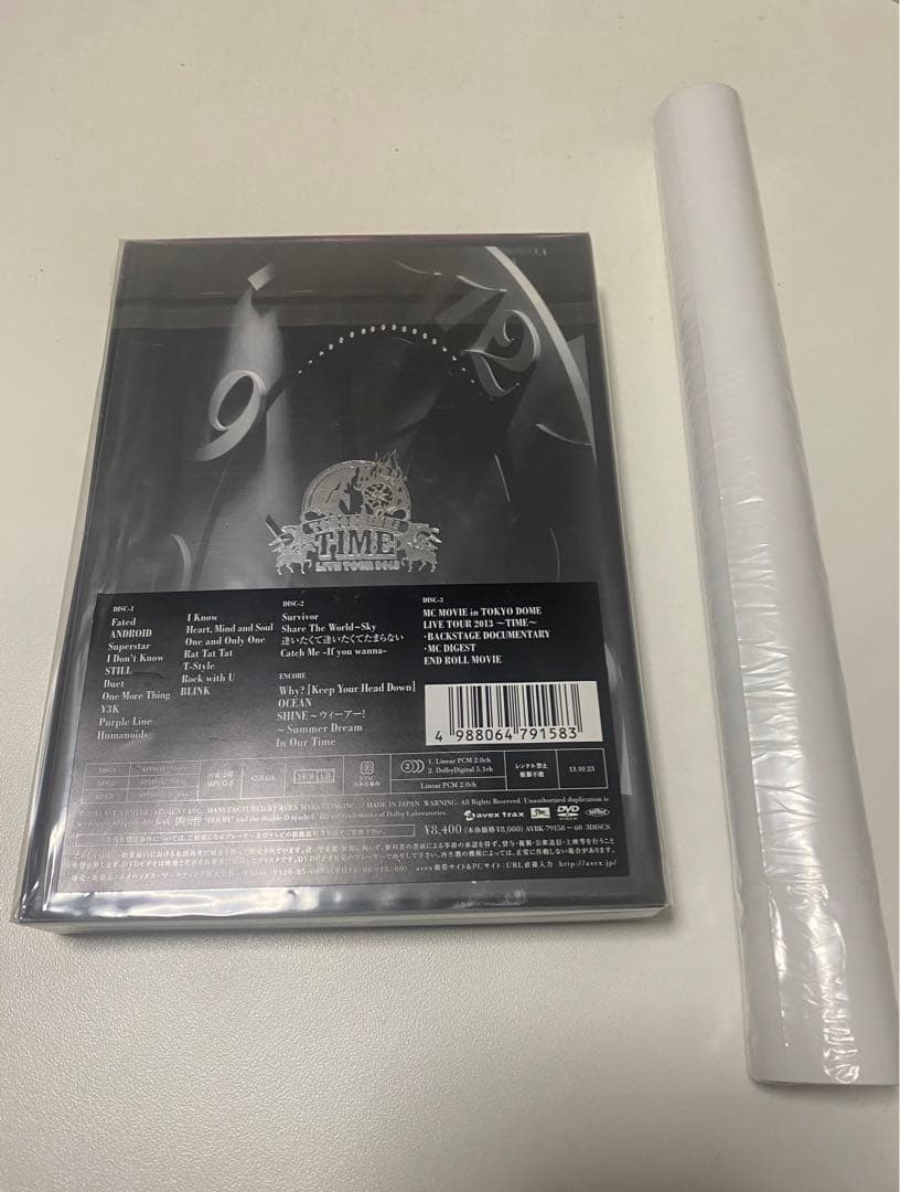 東方神起 TIME DVD 初回生産限定盤 2013