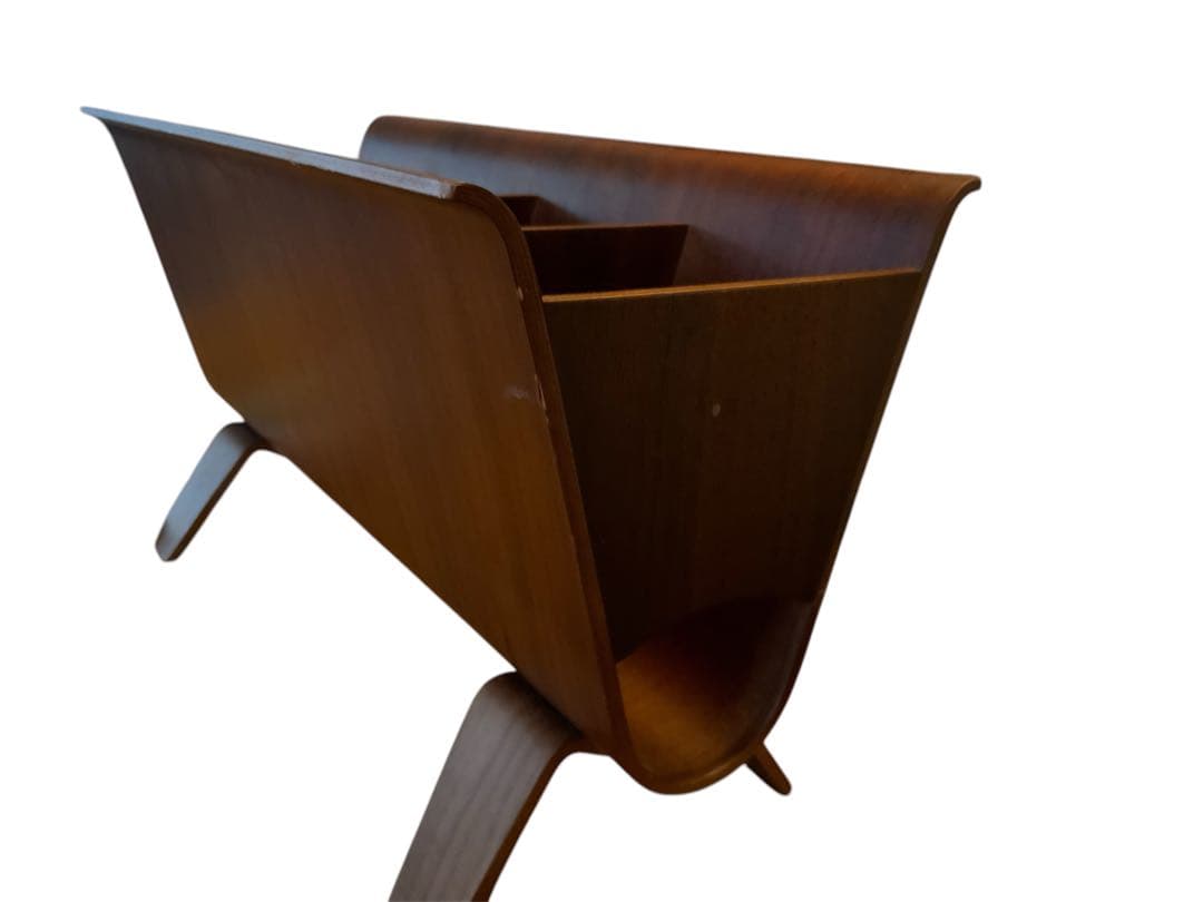 美品 SAITO WOOD（サイトーウッド） スリッパラック ウォールナット