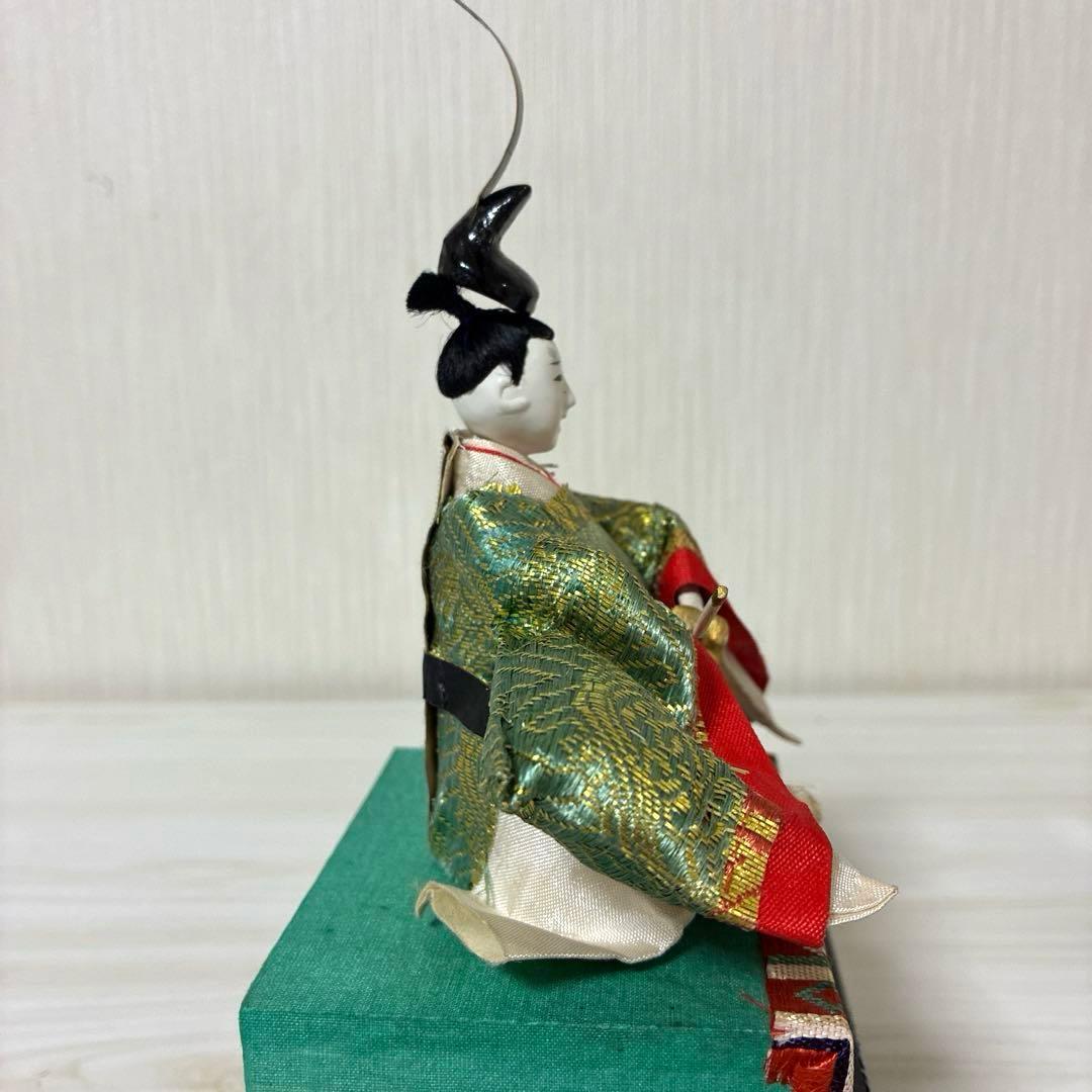 雛人形　ミニ親王飾り　昭和レトロ　アンティーク