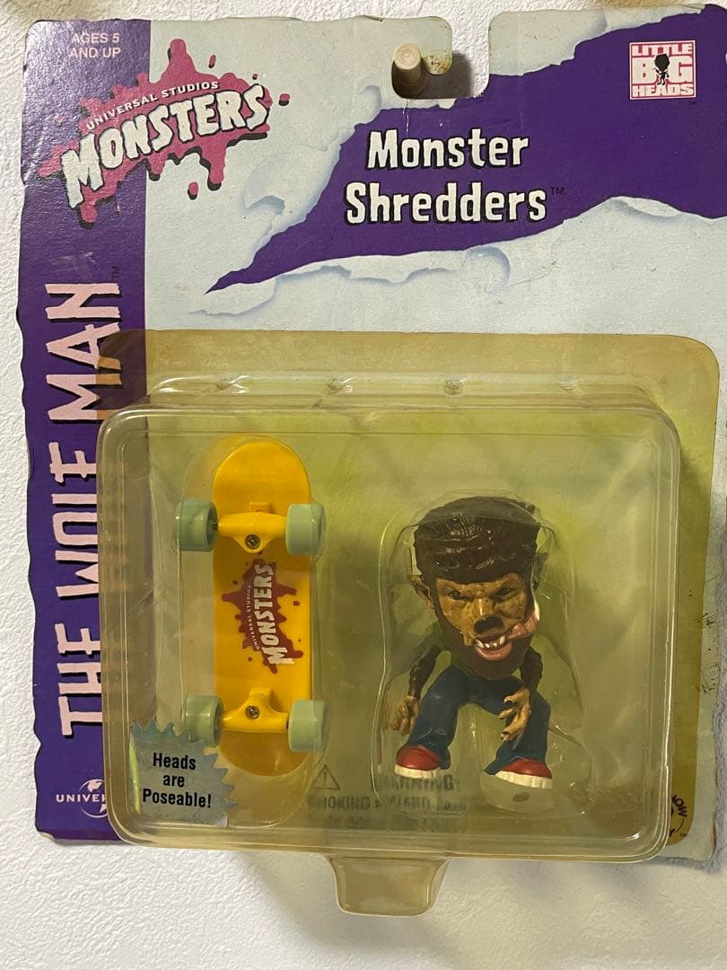 ⚠️本日限定値下げ【レア】99'〜00'ユニバーサルモンスターズ　フィギュア当時物
