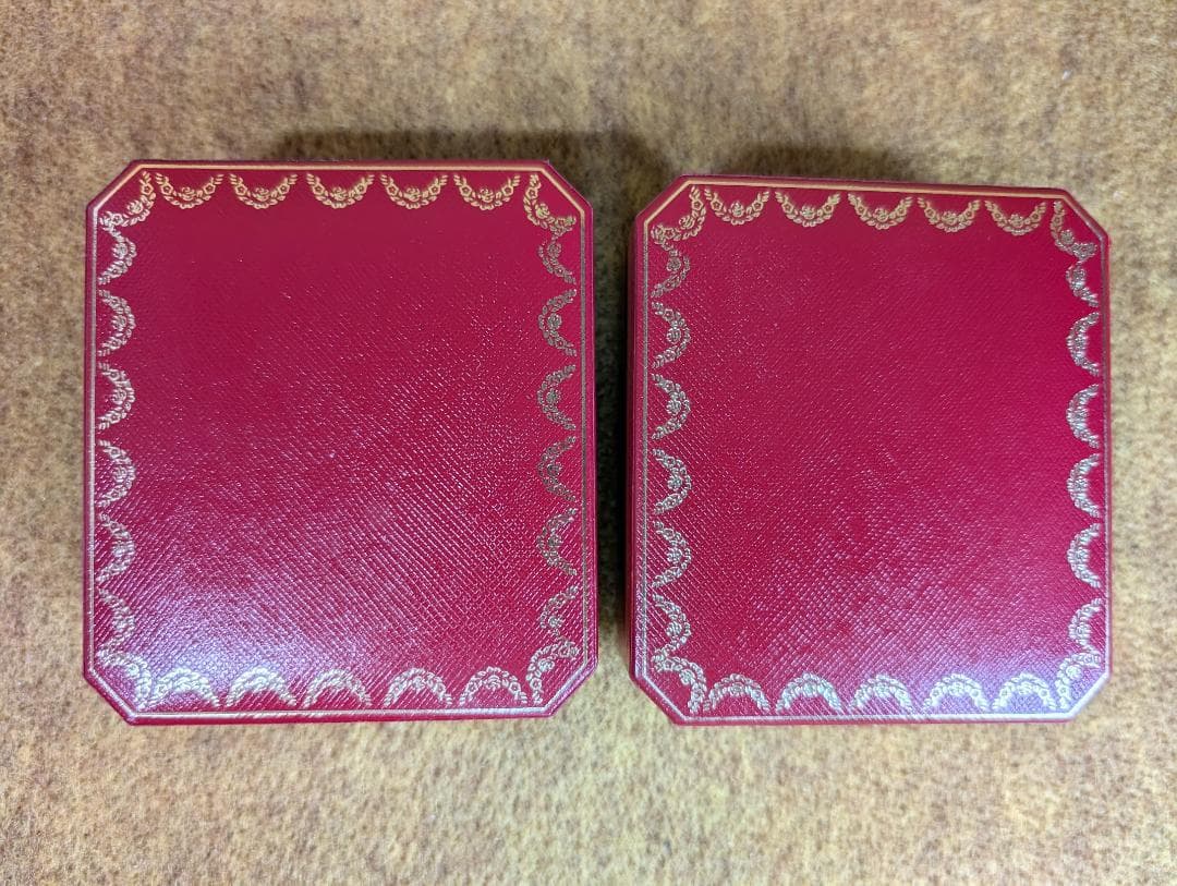 まとめ売り　Cartier　カルティエ　ライター　ケース　ボックス　空き箱　赤