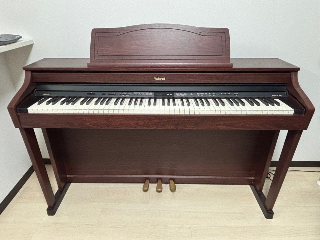 Roland HP505-GP 12年製電子ピアノ 　ブラウンマホガニー