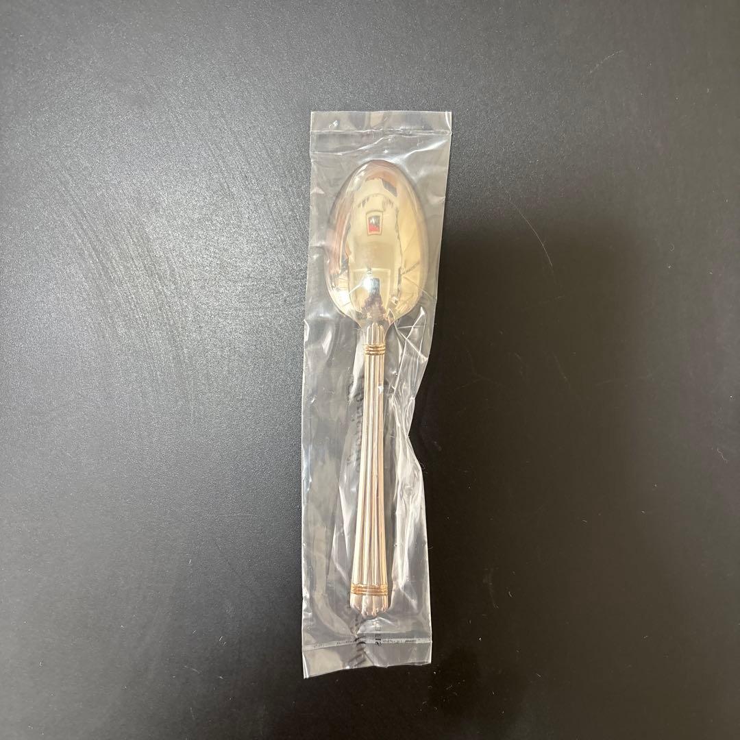 【未開封✨】クリストフル　アリアゴールドリング　スプーン６点　ボックス付き