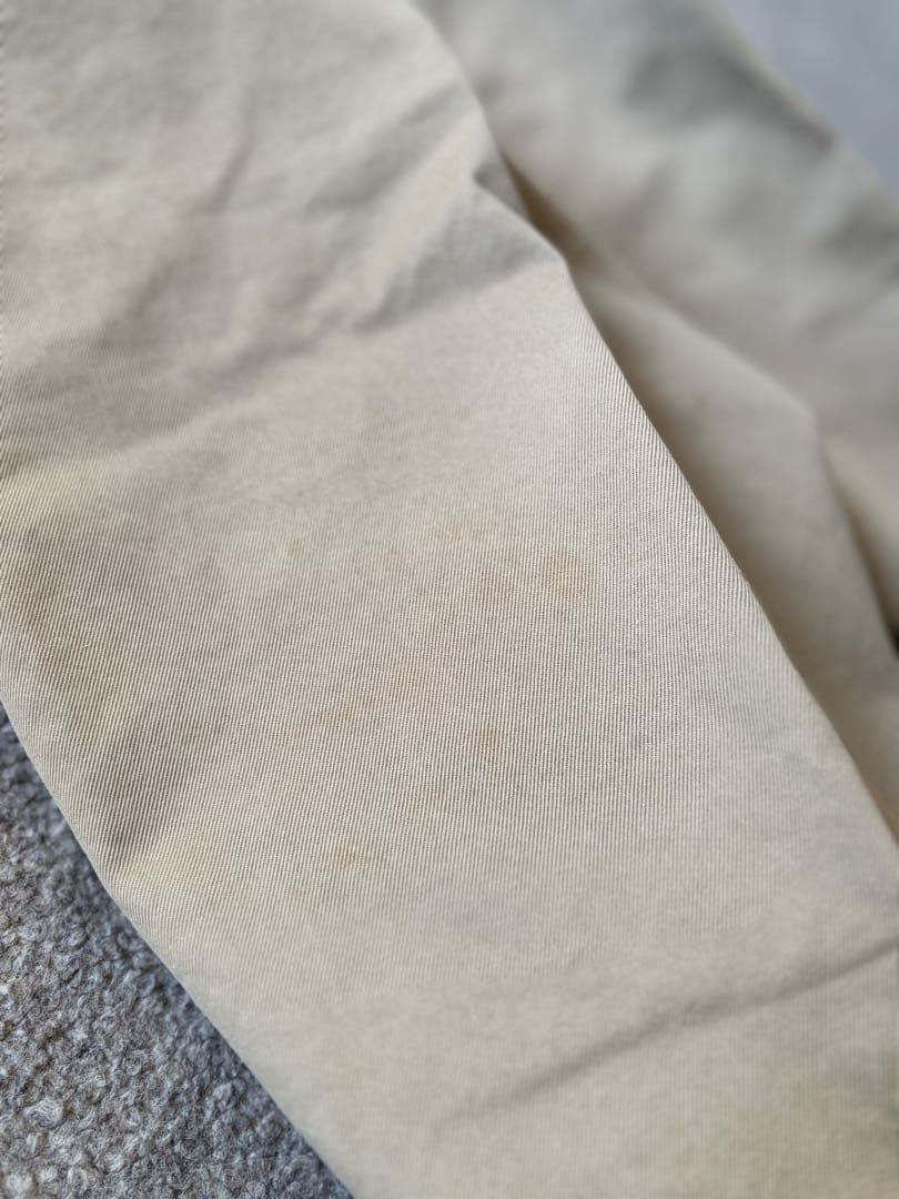 leoleo3　AURALEE カーキベージュ チノパン