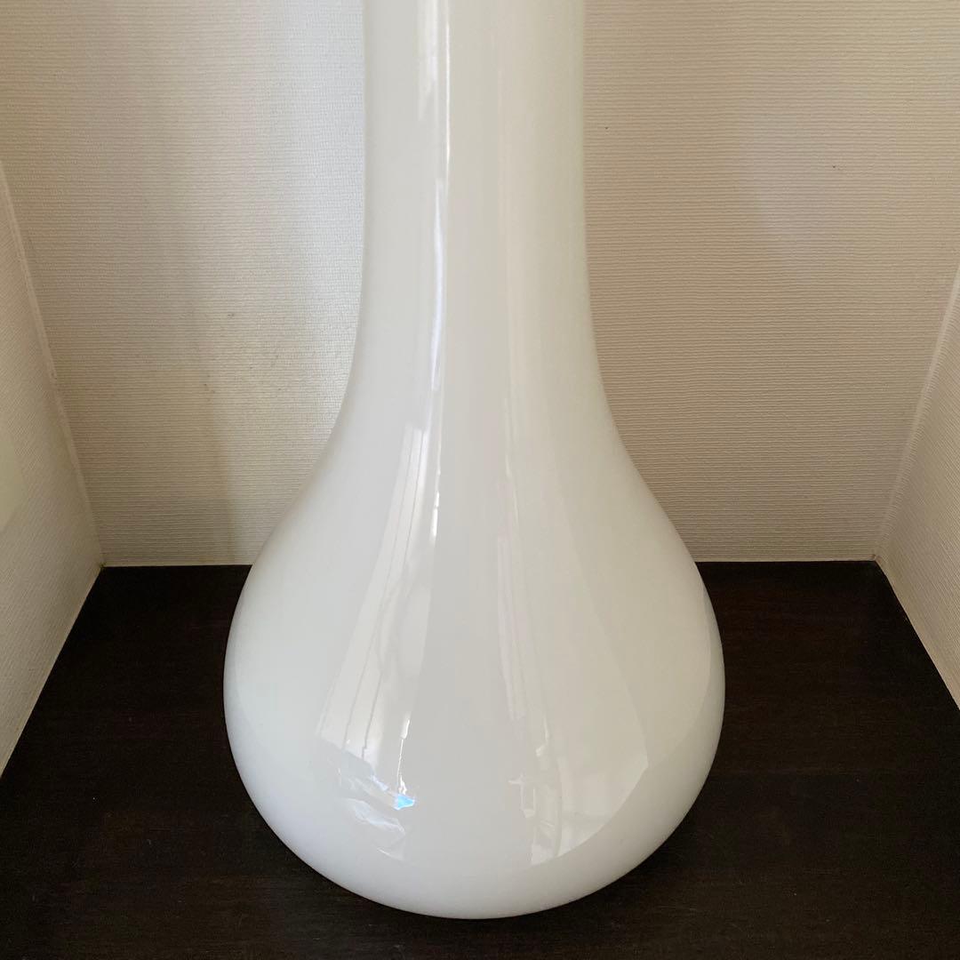 【未使用】Clay JAPAN クレイ 大型フラワーベース ホワイト 高さ52㎝