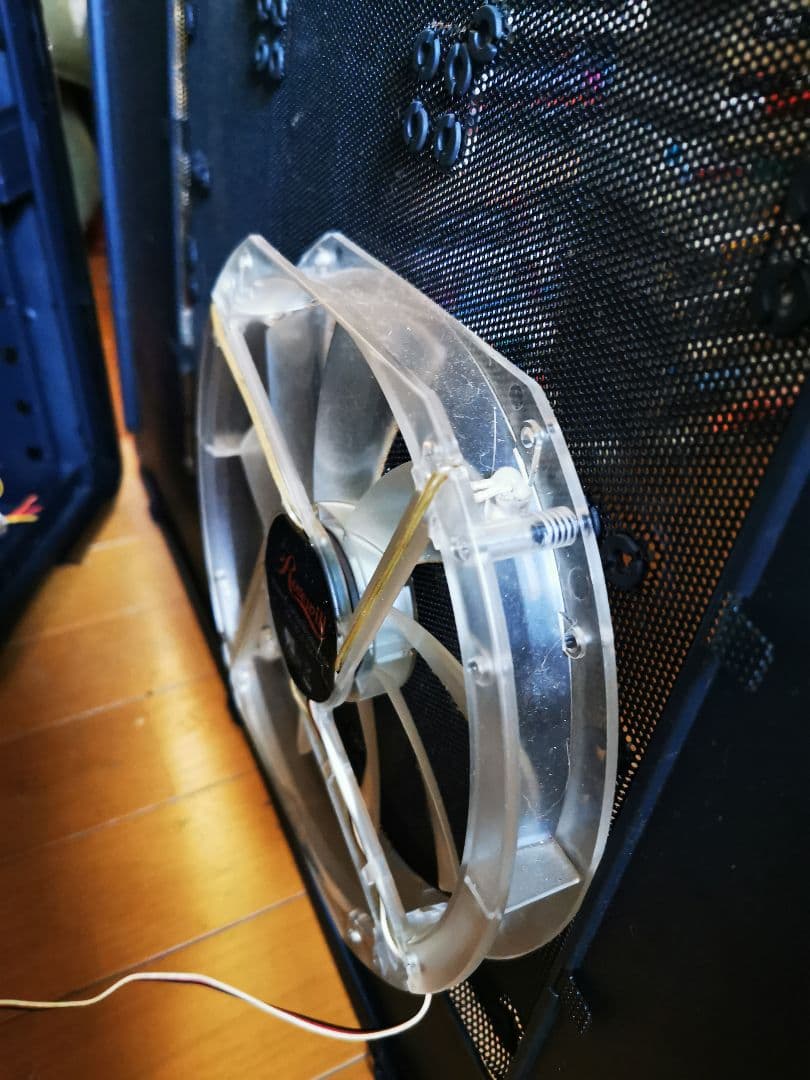 配送不可　超大型PCケース ロズウィルブラックホークウルトラ　ジャンク品