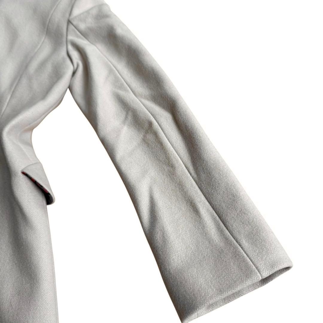 ヴィヴィアンウエストウッド ウールコート オーブ アンゴラ ベージュ サイズ2