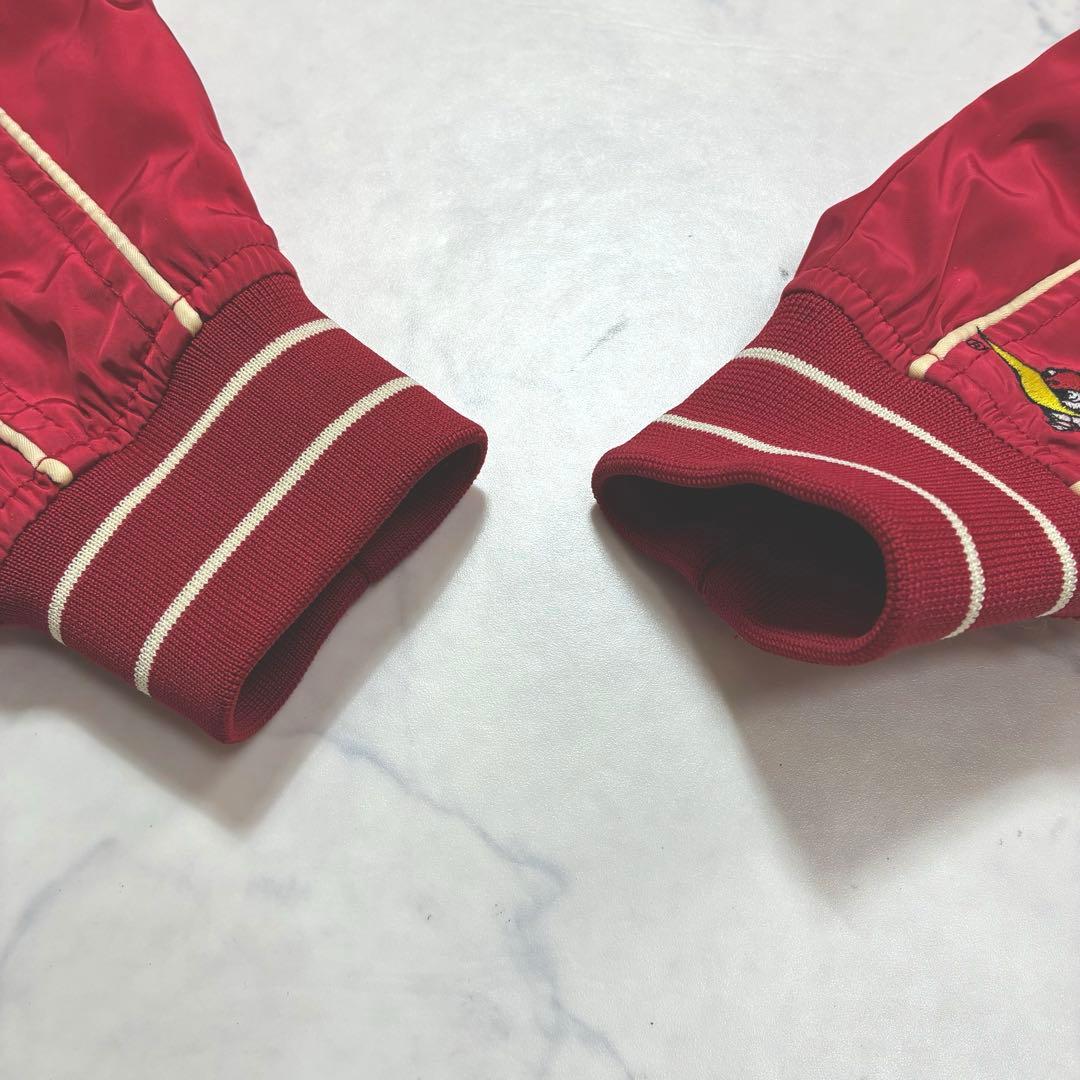 希少✨クレイスミス ナイロンジャケット ライディングウェア 赤 L