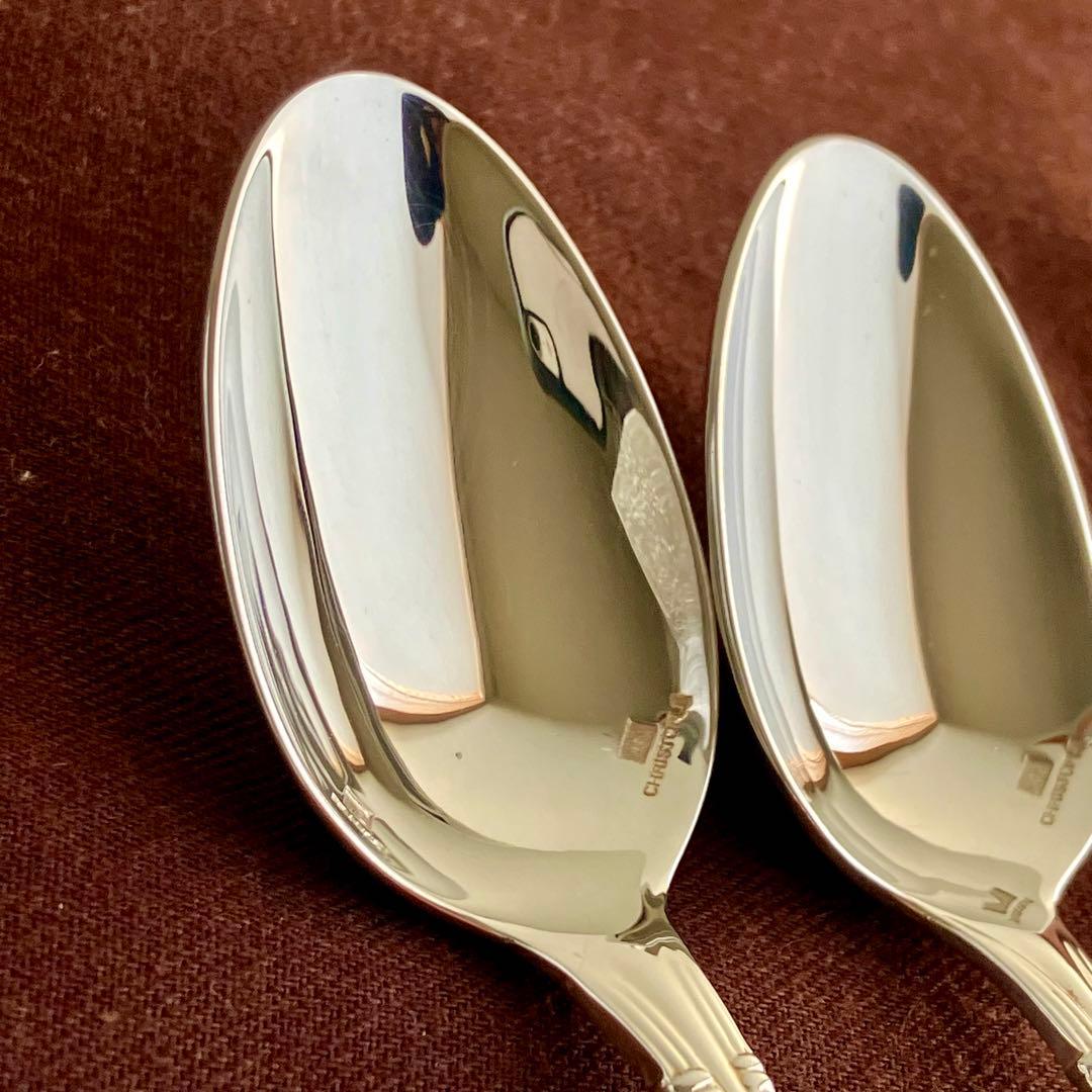 未使用 Christofle スプーン 6本 クリストフル