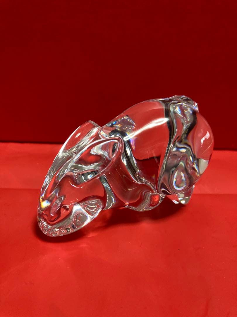 Baccarat バカラ　置物　兎　うさぎ　箱なし