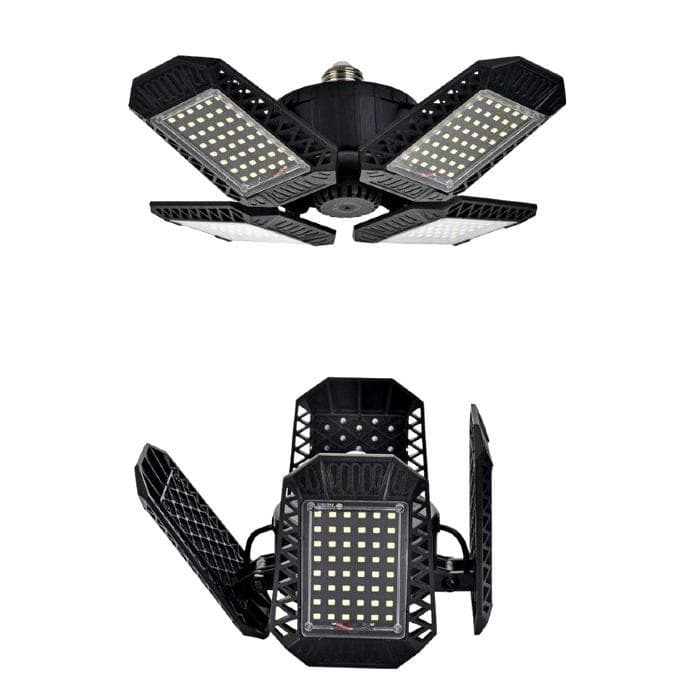 4セット 4羽 LED ガレージライト 80W E26 照明 倉庫ライト