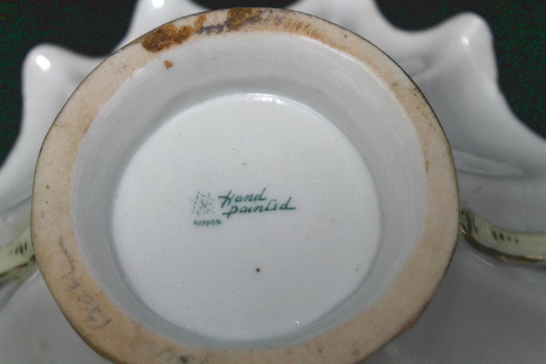 ★華麗 煌びやかな輝き メープルリーフ印 オールドノリタケ 骨董品